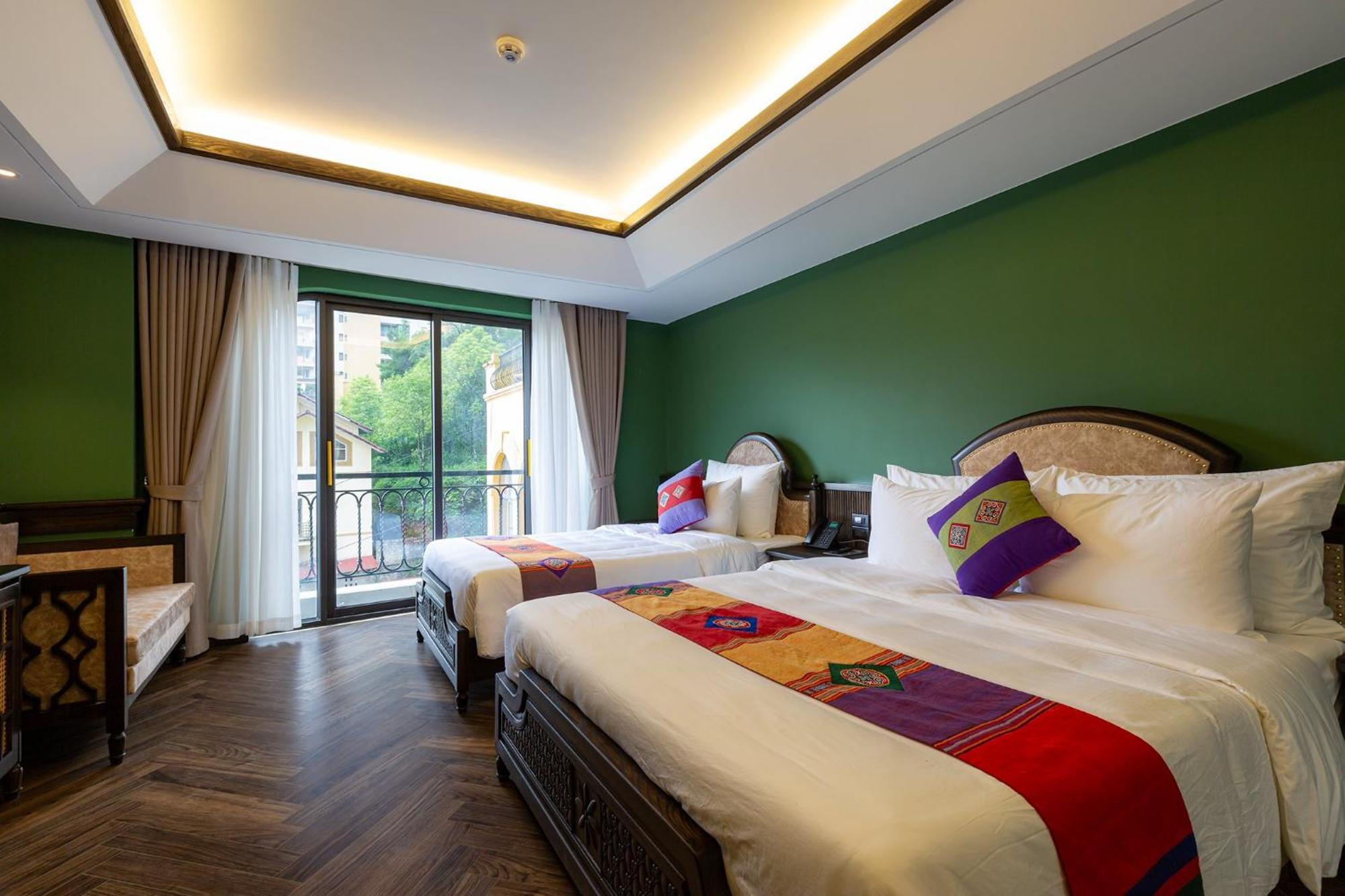 Fansipan View Hotel 萨帕 外观 照片