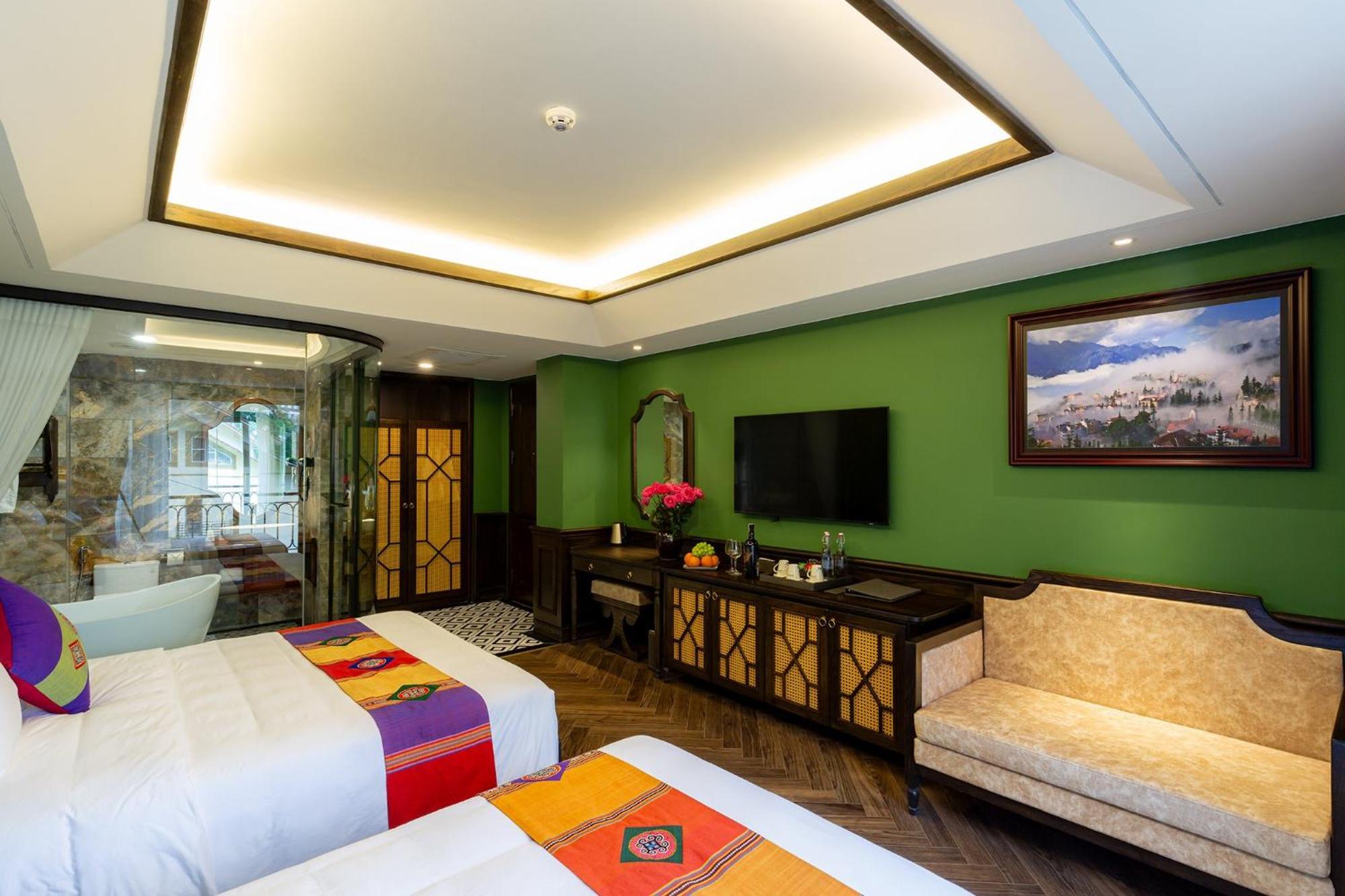 Fansipan View Hotel 萨帕 外观 照片