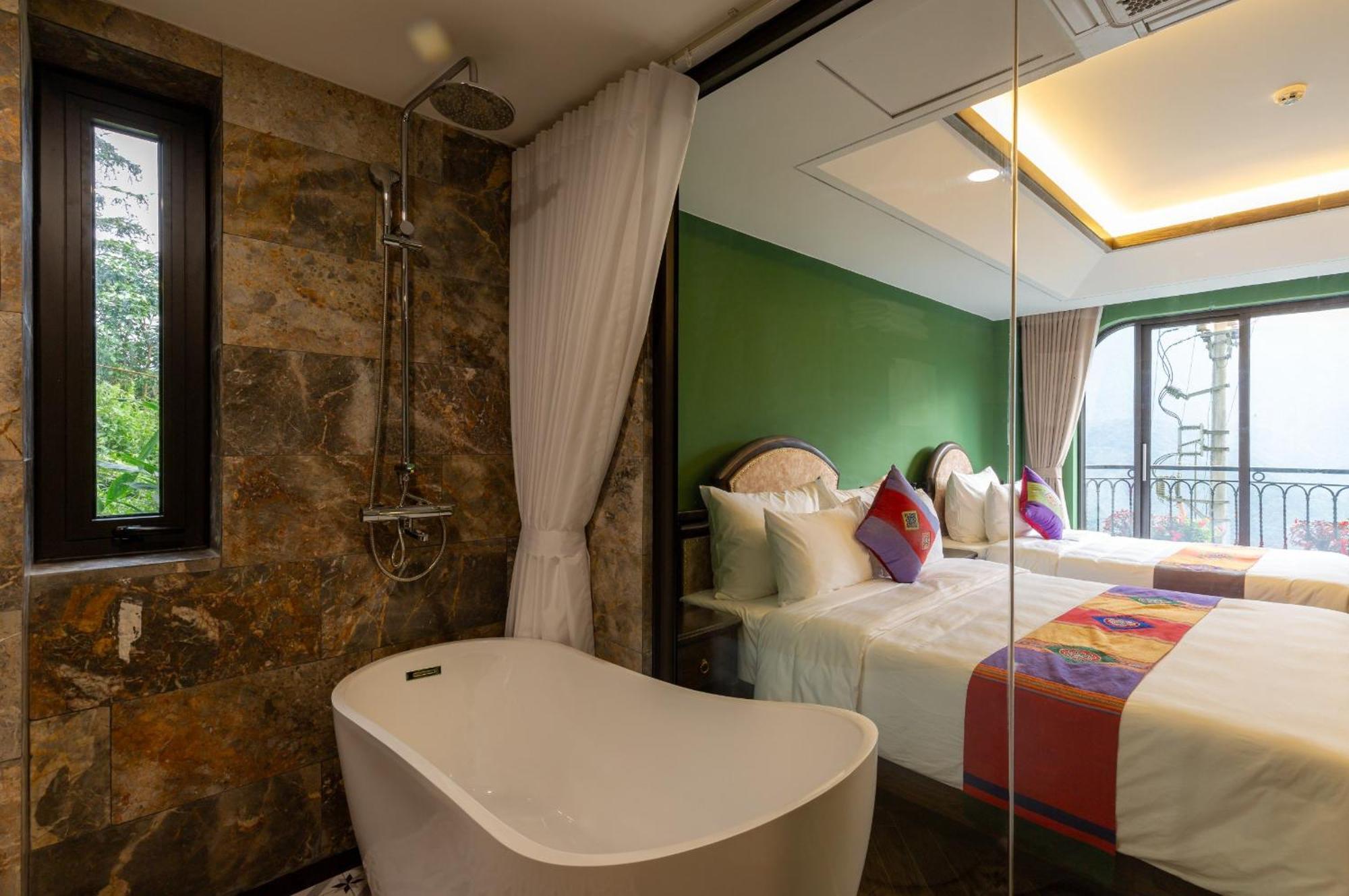 Fansipan View Hotel 萨帕 外观 照片