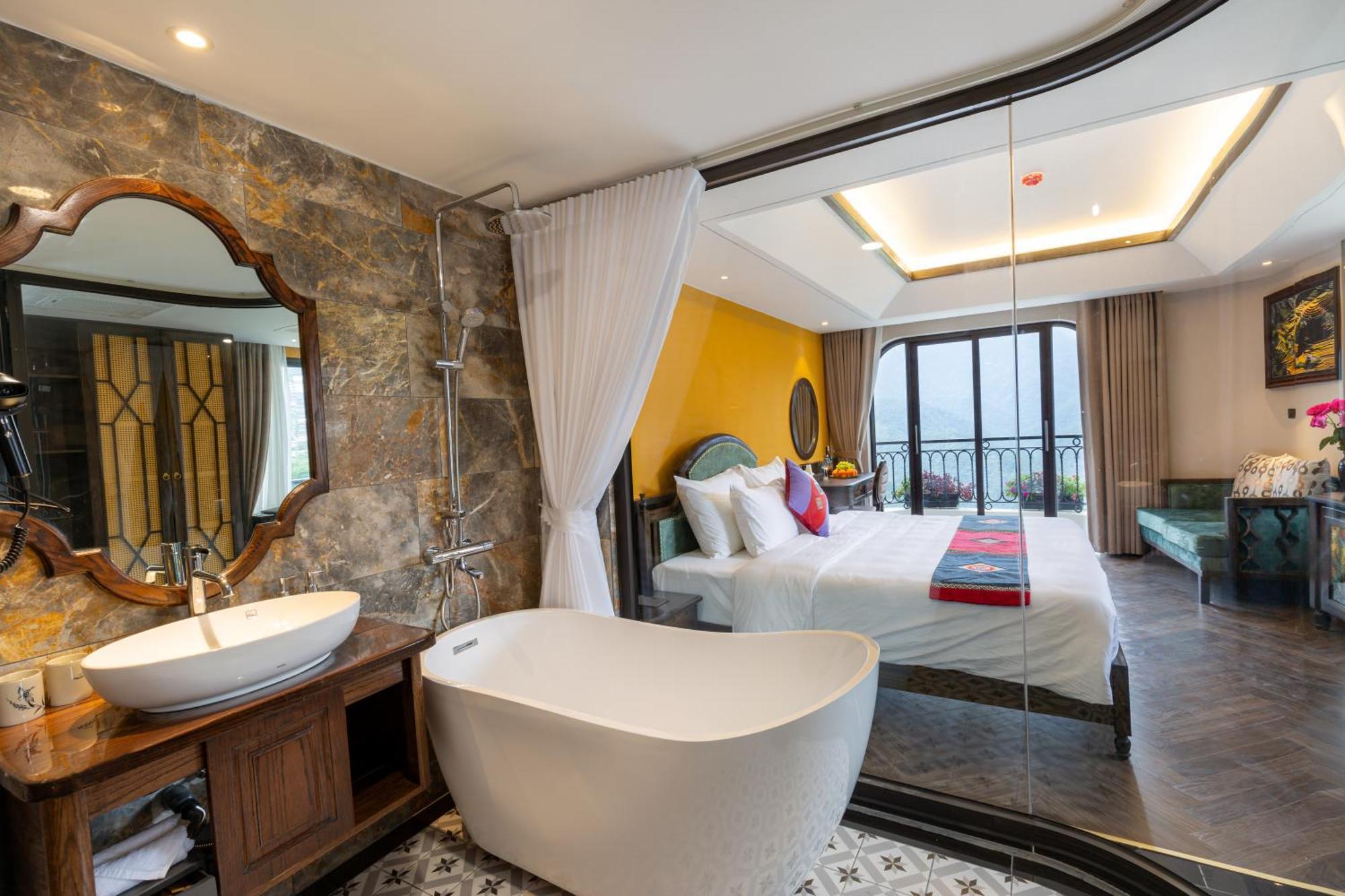 Fansipan View Hotel 萨帕 外观 照片