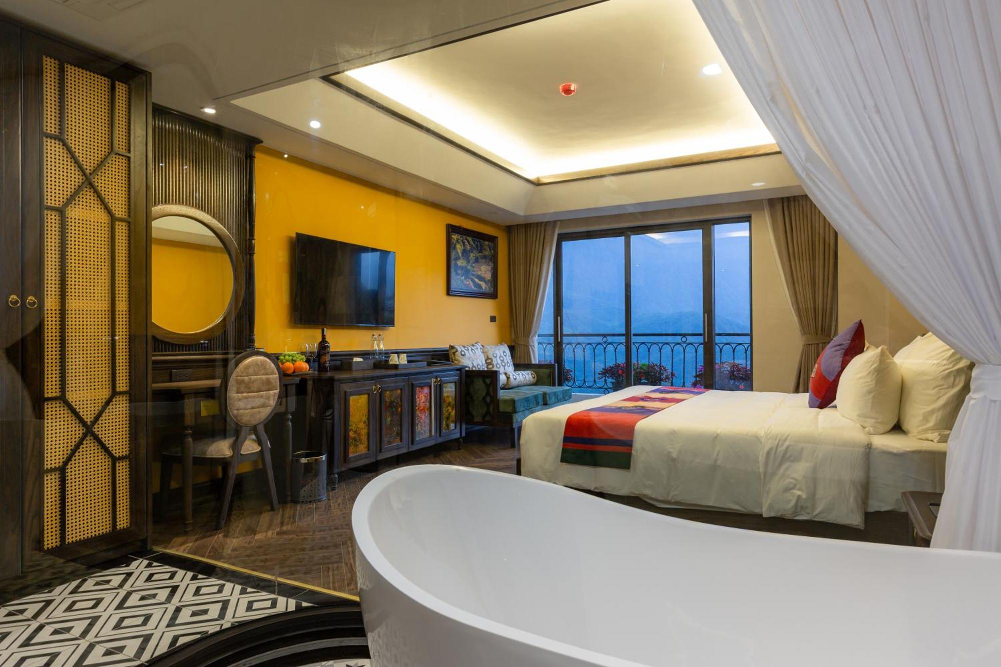 Fansipan View Hotel 萨帕 外观 照片