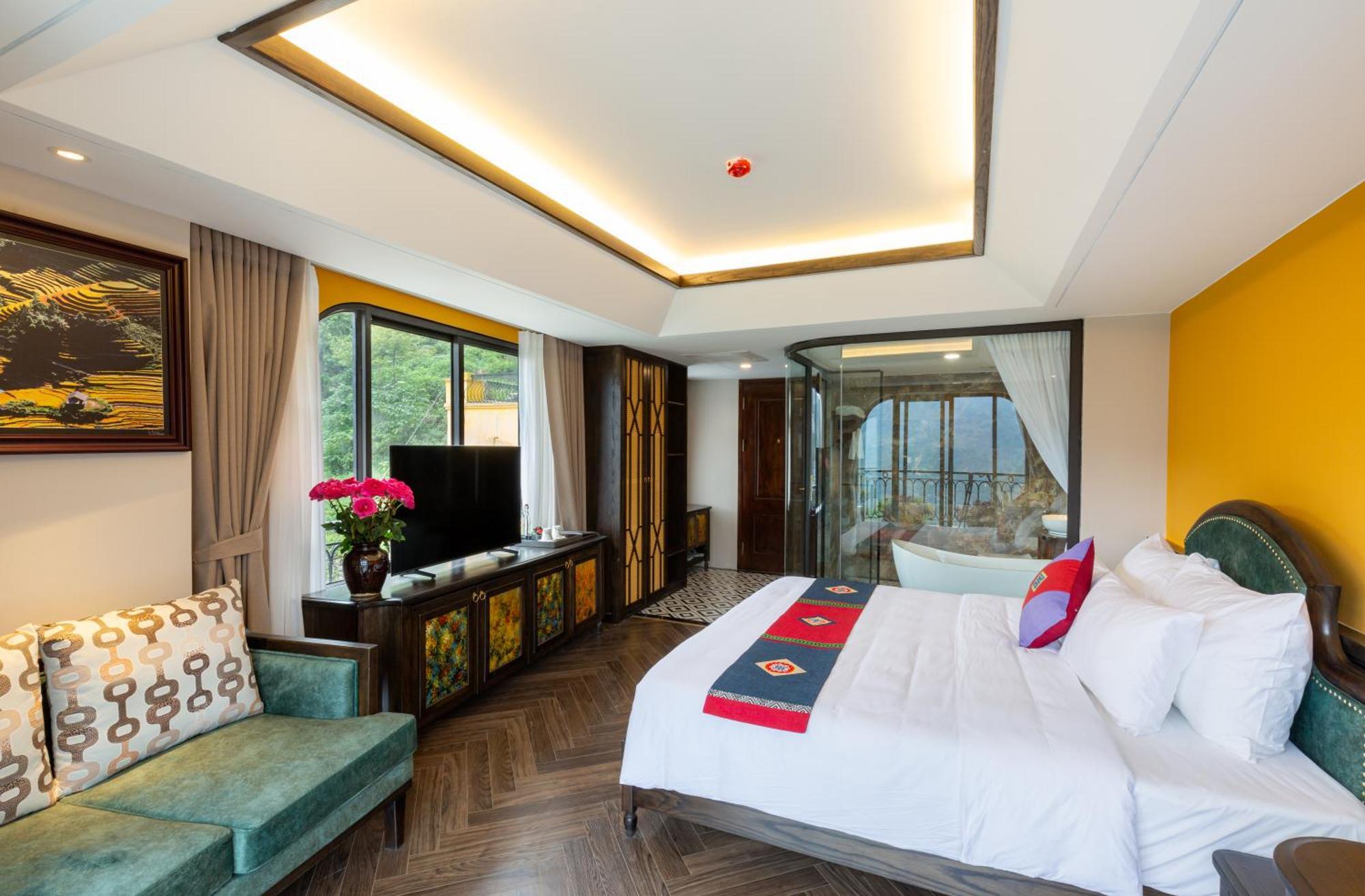 Fansipan View Hotel 萨帕 外观 照片